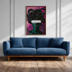 Medusa Greek Wall Art Gorgon Figure Symbol Mythology Fantasy Gift Living Room Home Decor
