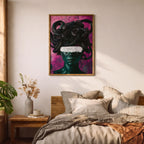Medusa Greek Wall Art Gorgon Figure Symbol Mythology Fantasy Gift Living Room Home Decor