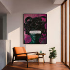 Medusa Greek Wall Art Gorgon Figure Symbol Mythology Fantasy Gift Living Room Home Decor