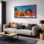 Moroccan Kasbah Wall Art Print: Islamic Middle Eastern Decor (Digital / Print / Canvas / Framed)