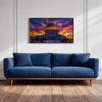 Dome of the Rock Wall Art Print: Islamic Jerusalem Decor (Digital / Print / Canvas / Framed)
