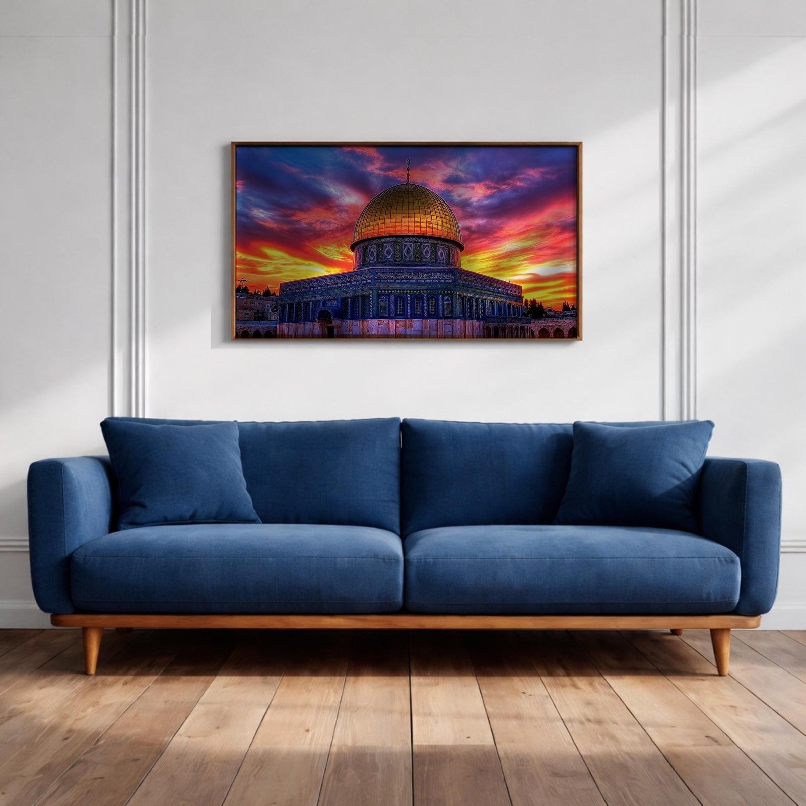 Dome of the Rock Wall Art Print: Islamic Jerusalem Decor (Digital / Print / Canvas / Framed)