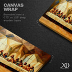 Last Supper Oil Painting Print: Biblical Christian Wall Art (Digital / Print / Canvas / Framed)