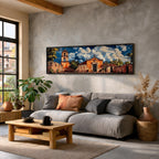 Rustic Church Wall Art Print: Catholic Chapel Landscape Decor (Digital / Canvas / Framed)