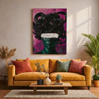 Medusa Greek Wall Art Gorgon Figure Symbol Mythology Fantasy Gift Living Room Home Decor
