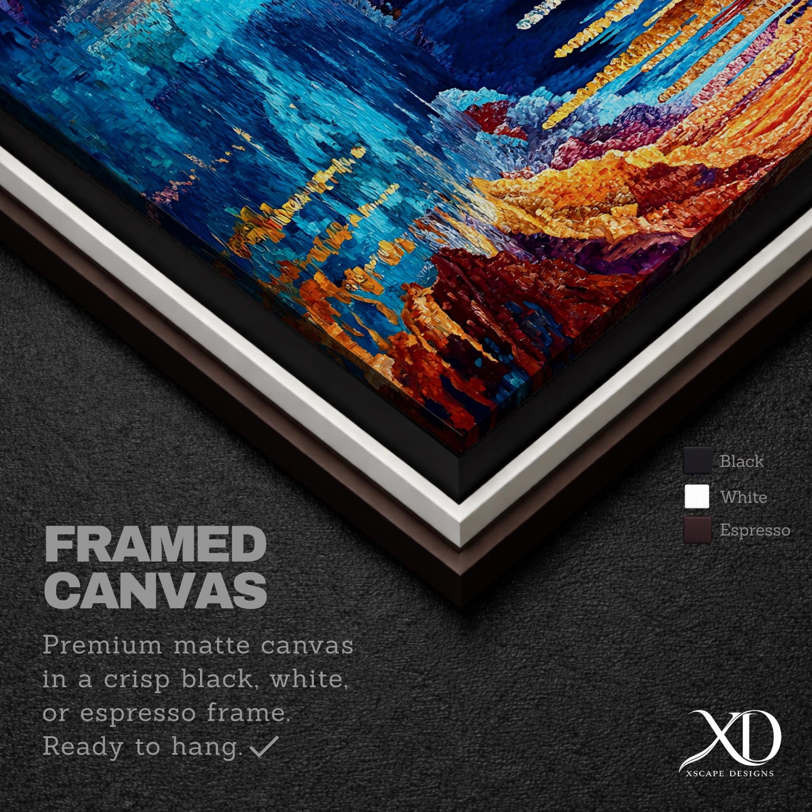 Fantasy Cave Painting: Vibrant Stalactite Grotto Art (Digital / Print / Canvas / Framed)