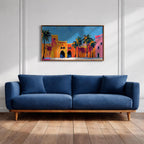 Moroccan Kasbah Wall Art Print: Islamic Middle Eastern Decor (Digital / Print / Canvas / Framed)