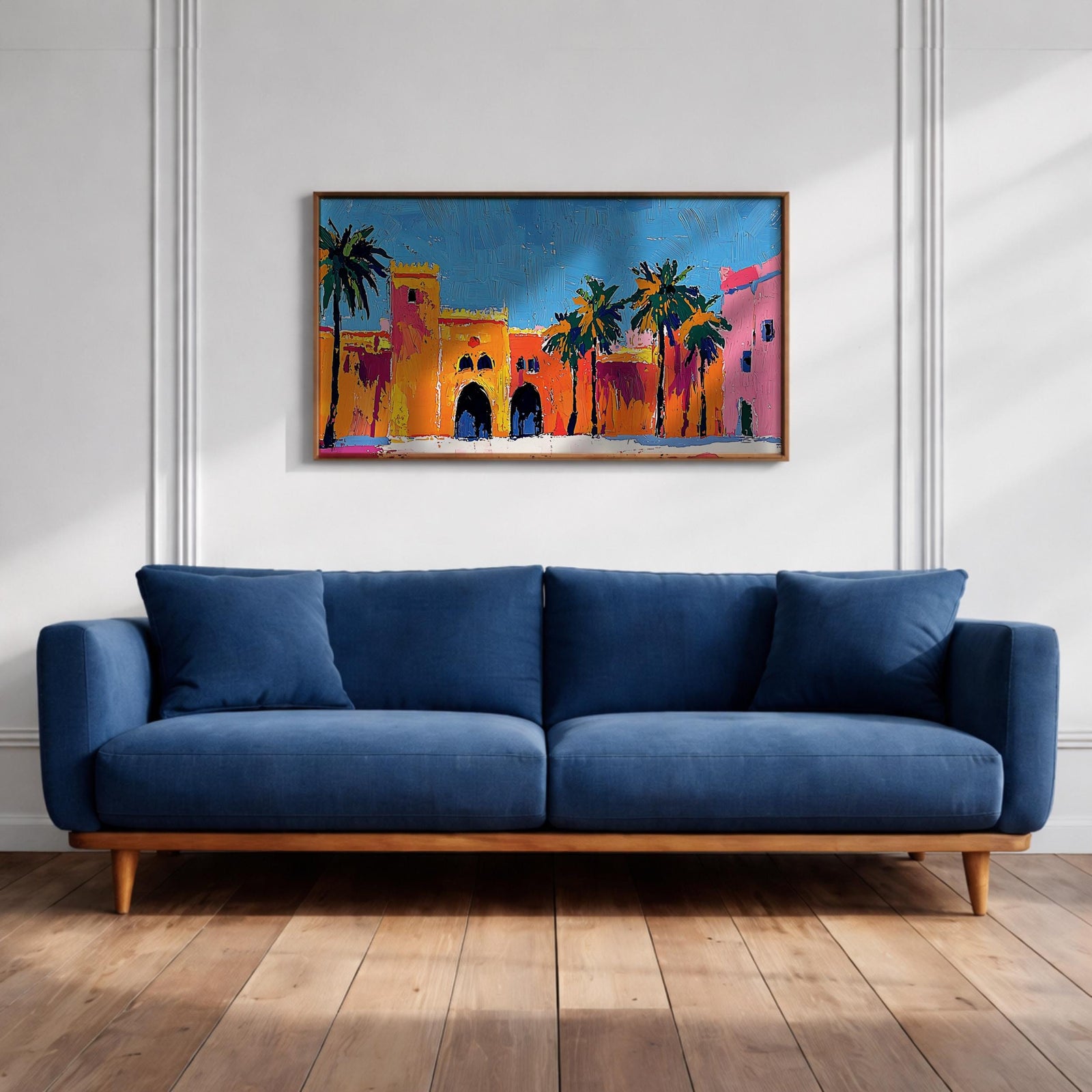 Moroccan Kasbah Wall Art Print: Islamic Middle Eastern Decor (Digital / Print / Canvas / Framed)