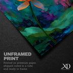 Lotus Flower Wall Art Water Lily Framed Canvas Pond Botanical Serenity Zen Spa Decor