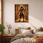 Horus Egyptian God Wall Art Falcon God Mythology Symbol Gift Living Room Home Decor