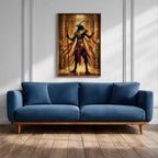 Horus Egyptian God Wall Art Falcon God Mythology Symbol Gift Living Room Home Decor