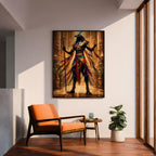 Horus Egyptian God Wall Art Falcon God Mythology Symbol Gift Living Room Home Decor