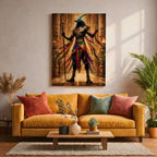 Horus Egyptian God Wall Art Falcon God Mythology Symbol Gift Living Room Home Decor