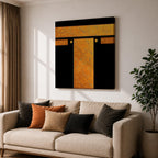 Kaaba Wall Art Masjid Haram Framed Canvas Mecca Prayer Room Islamic Home Decor