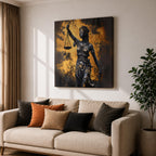 Lady Justice Legal Wall Art Scales Symbol Law Gift Court Courtroom Office Home Decor