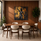 Lady Justice Legal Wall Art Scales Symbol Law Gift Court Courtroom Office Home Decor