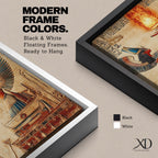 Isis Wall Art Egyptian Goddess Framed Canvas Ancient Mythology Egypt Temple History Home Decor