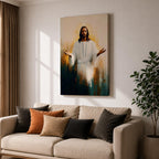 Jesus Wall Art Christ Redeemer Framed Canvas Christian Sacred Biblical Religious Home Decor