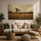 Mallard Duck Wall Art Anas Platyrhynchos Framed Canvas Wildlife Rustic Farmhouse Nature Home Decor