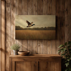 Mallard Duck Wall Art Anas Platyrhynchos Framed Canvas Wildlife Rustic Farmhouse Nature Home Decor