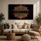 Bismillah Wall Art Arabic Calligraphy Framed Canvas Quran Ramadan Islamic Allah Muslim Home Decor