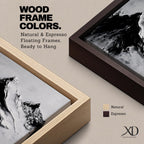 Mountain Wall Art Alpine Peaks Framed Canvas Nature Minimalist Landscape Nordic Modern Decor