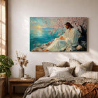 Jesus Wall Art Christ Framed Canvas Biblical Christian Prayer Room Catholic Home Decor