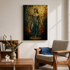 Lady Justice Legal Symbol Wall Art Roman Justitia Mosaic Gift Law Office Home Decor