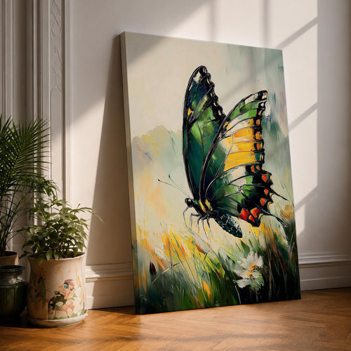 Butterfly Garden Wall Art Wild Insect Nature Gift Living Room Bedroom Office Home Decor
