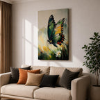 Butterfly Garden Wall Art Wild Insect Nature Gift Living Room Bedroom Office Home Decor