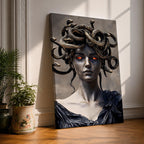 Medusa Greek Myth Wall Art Gorgon Mythology Legend Symbol Gift Living Room Home Decor