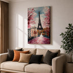 Eiffel Tower Paris Landmark Wall Art Tour Eiffel City Gift Living Room Home Decor