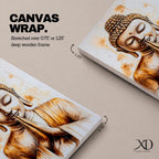 Buddha Buddhist Wall Art Gautama Religious Symbol Gift Meditation Yoga Zen Room Home Decor