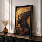 Nefertiti Egyptian Queen Wall Art Ancient Pharaoh Mythology Symbol Gift Living Room Home Decor
