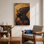 Nefertiti Egyptian Queen Wall Art Ancient Pharaoh Mythology Symbol Gift Living Room Home Decor