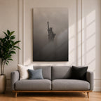 Statue Liberty American Landmark Wall Art Lady Liberty Patriotic Symbol Gift Office Home Decor