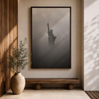 Statue Liberty American Landmark Wall Art Lady Liberty Patriotic Symbol Gift Office Home Decor