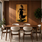 Lady Justice Legal Wall Art Themis Goddess Mythology Symbol Gift Office Study Home Decor