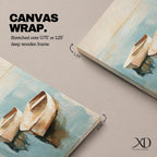 Row Boats Coastal Nautical Wall Art Dinghies Nature Seaside Gift Living Room Home Decor
