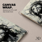 Jesus Crown of Thorns Wall Art Passion of Christ Framed Canvas Christian Home Decor