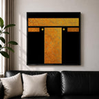 Kaaba Wall Art Masjid Haram Framed Canvas Mecca Prayer Room Islamic Home Decor