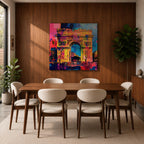 Arc De Triomphe Wall Art French Monument Paris Arch Abstract Gift Living Room Decor