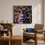 Medusa Mythological Wall Art Gorgon Abstract Mythology Legend Portrait Gift Living Room Home Decor