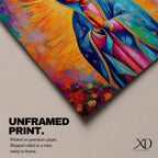 Our Lady of Guadalupe Wall Art Virgencita Framed Canvas Catholic Mexican Home Decor