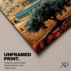 Masjid Al Aqsa Wall Art Olive Tree View Framed Canvas Jerusalem Mosque Islamic Decor
