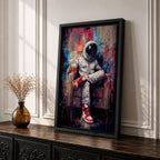 Astronaut Wall Art Street Style Space Painting Hypebeast Canvas Urban Graffiti Decor Sneaker Art