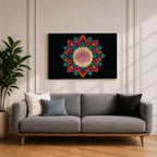 Bismillah Wall Art Arabic Calligraphy Framed Canvas Quran Islamic Allah Muslim Home Decor