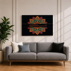 Bismillah Wall Art Arabic Calligraphy Framed Canvas Quran Ramadan Islamic Allah Muslim Home Decor