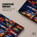 Bring the energy of Manhattan into your space with this Times Square Wall Art, featuring vibrant neon reflections shimmering across rain-soaked streets in a rich impressionist style. Bold city lights, expressive brushwork, and dramatic nighttime colors make this New York canvas a striking centerpiece for offices, lofts, and modern interiors.