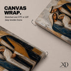 Celebrate faith and family with this Holy Family Wall Art, featuring Mary, Joseph, and the infant Jesus in a beautifully textured painterly style with elegant gold leaf-inspired accents. This timeless Catholic canvas print brings warmth, peace, and devotion to prayer rooms, home altars, churches, or living spaces.